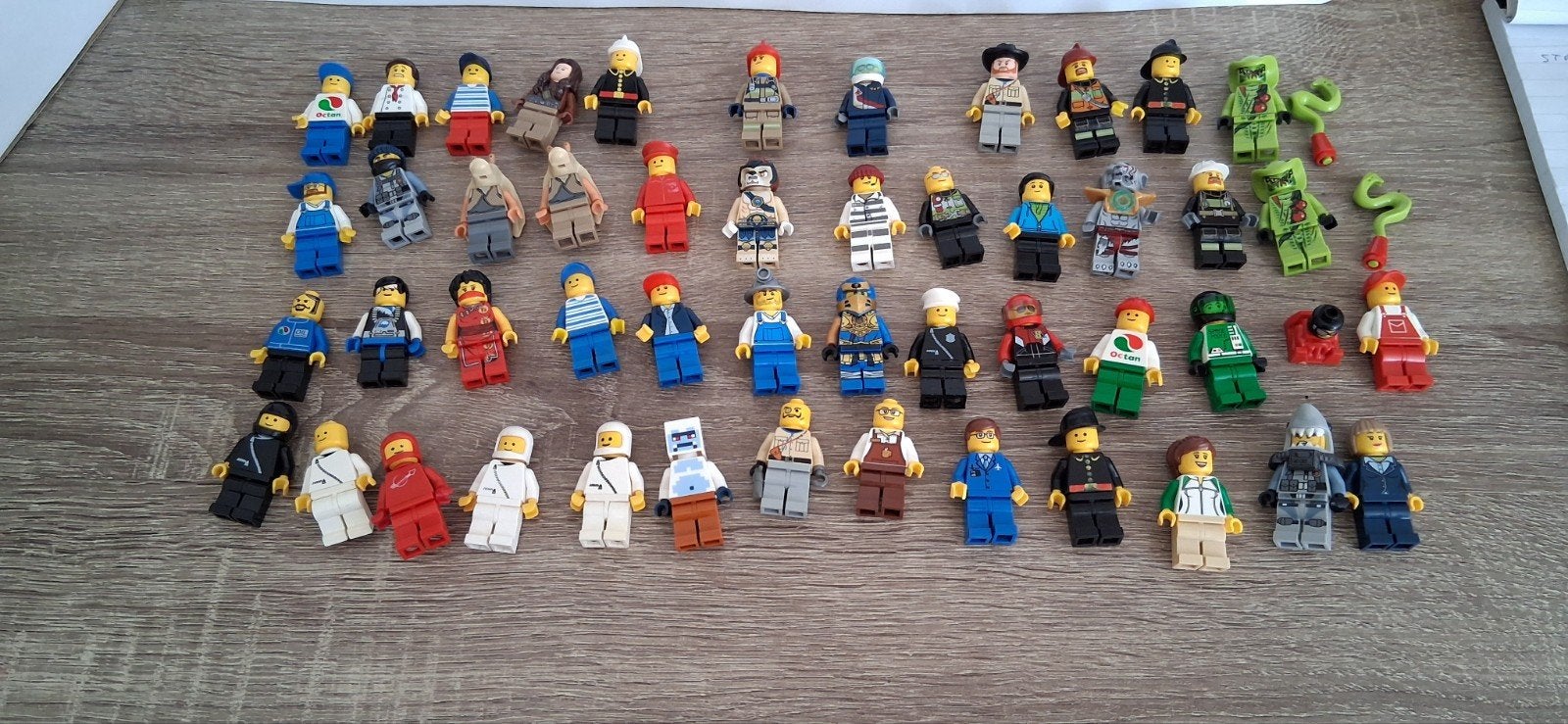 50 Lego poppetjes in prima staat., Inclusief minifiguren, Lego, Ophalen of Verzenden, Zo goed als nieuw