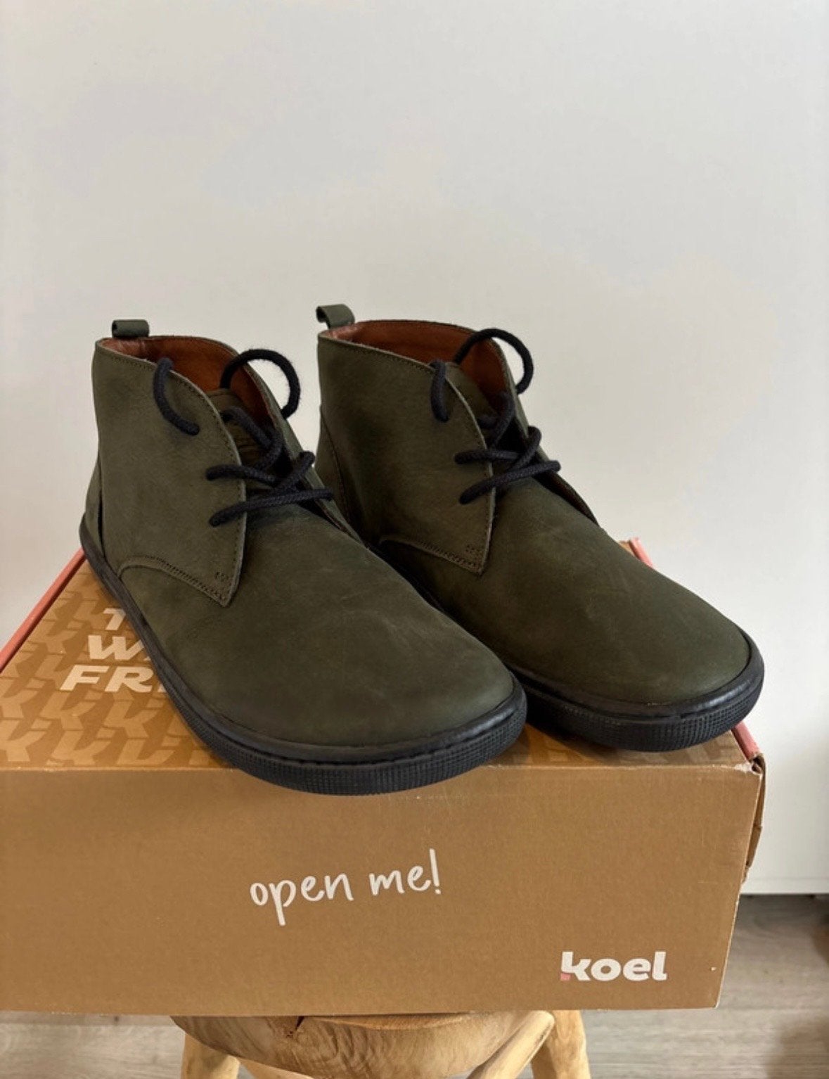Koel Barefoot schoenen, maat 42, groen, nieuw, Kleding | Dames, Schoenen, Ophalen of Verzenden, Nieuw, Groen, Overige typen