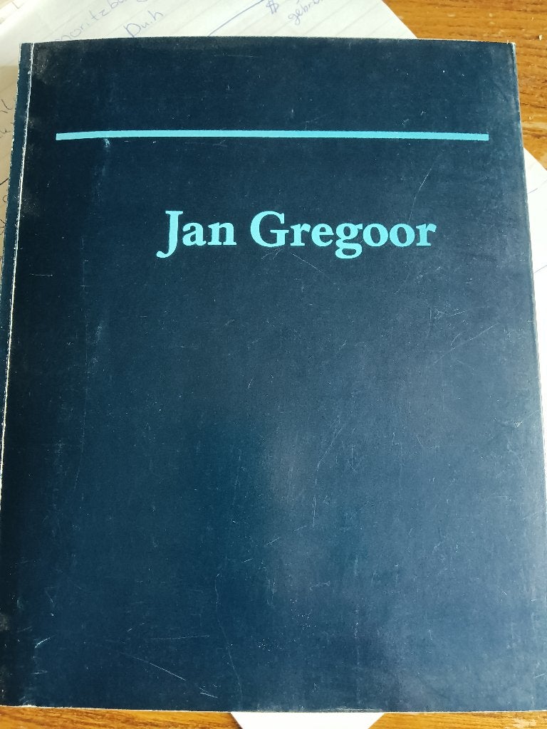 Jan Gregoor – Van Abbemuseum (catalogus), Ophalen of Verzenden, Gelezen, Catalogus