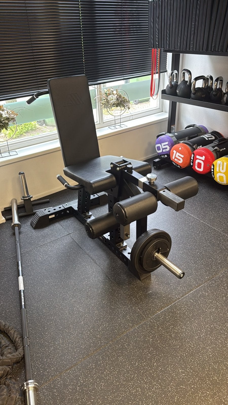 Athletica Leg Extension / Curl - Zo goed als nieuw, Ophalen, Athletica, Overige typen, Zo goed als nieuw