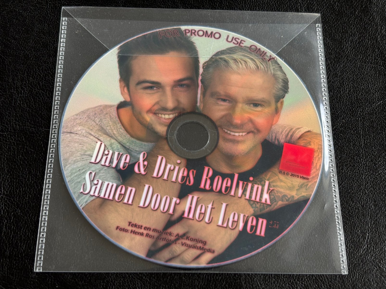 Dave & Dries Roelvink - Samen Door Het Leven - Promo CD, Ophalen of Verzenden, Promo