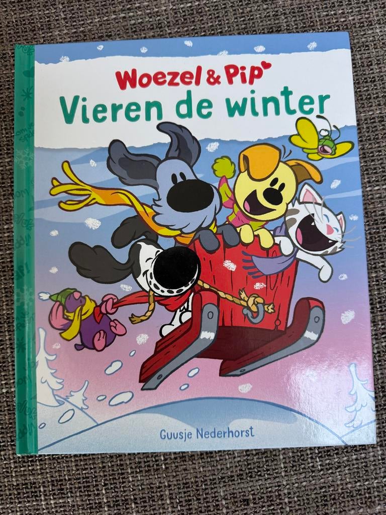 Woezel & Pip Vieren de winter - Prentenboek, Fictie algemeen, Jongen of Meisje, Ophalen of Verzenden, Zo goed als nieuw