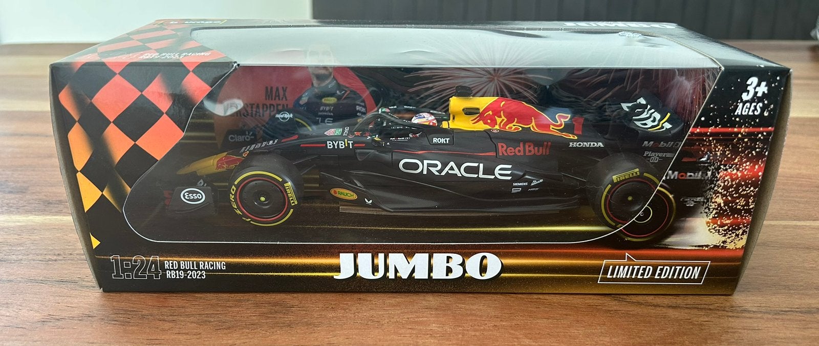 Max Verstappen Jumbo Modelauto, Ophalen of Verzenden, Nieuw, Auto, Overige merken
