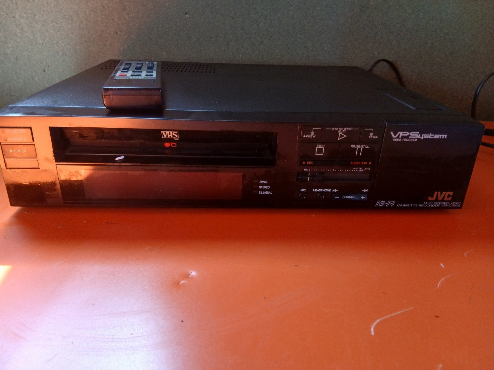 JVC HR-D865E VHS Hi-Fi Stereo Videorecorder, Ophalen of Verzenden, Gebruikt, VHS-speler of -recorder