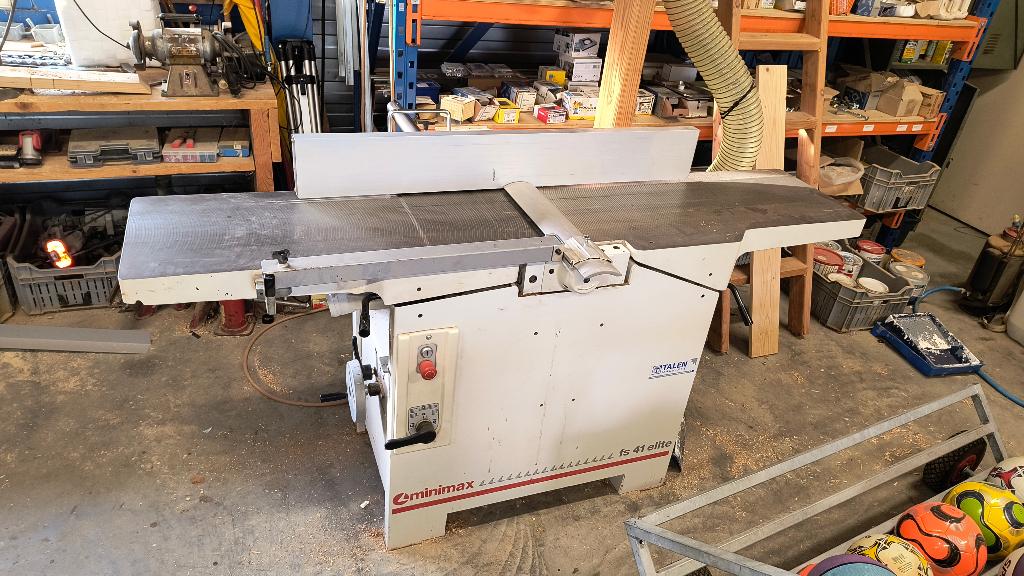Scm vlak-vandiktebank, Doe-het-zelf en Verbouw, Schaafmachines, Ophalen, Gebruikt, Elektrisch