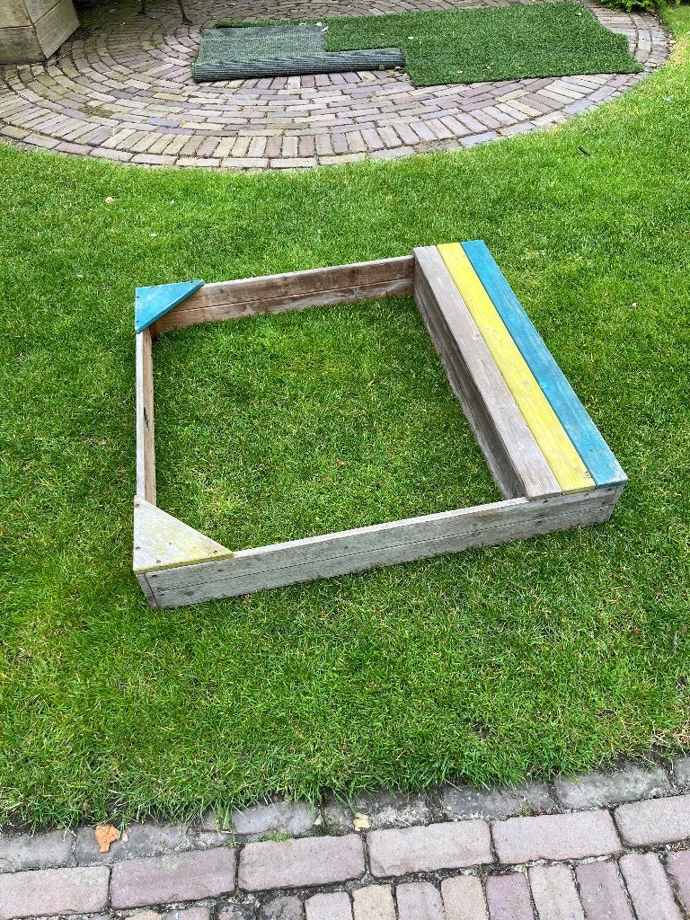 Zandbak, Ophalen, Gebruikt