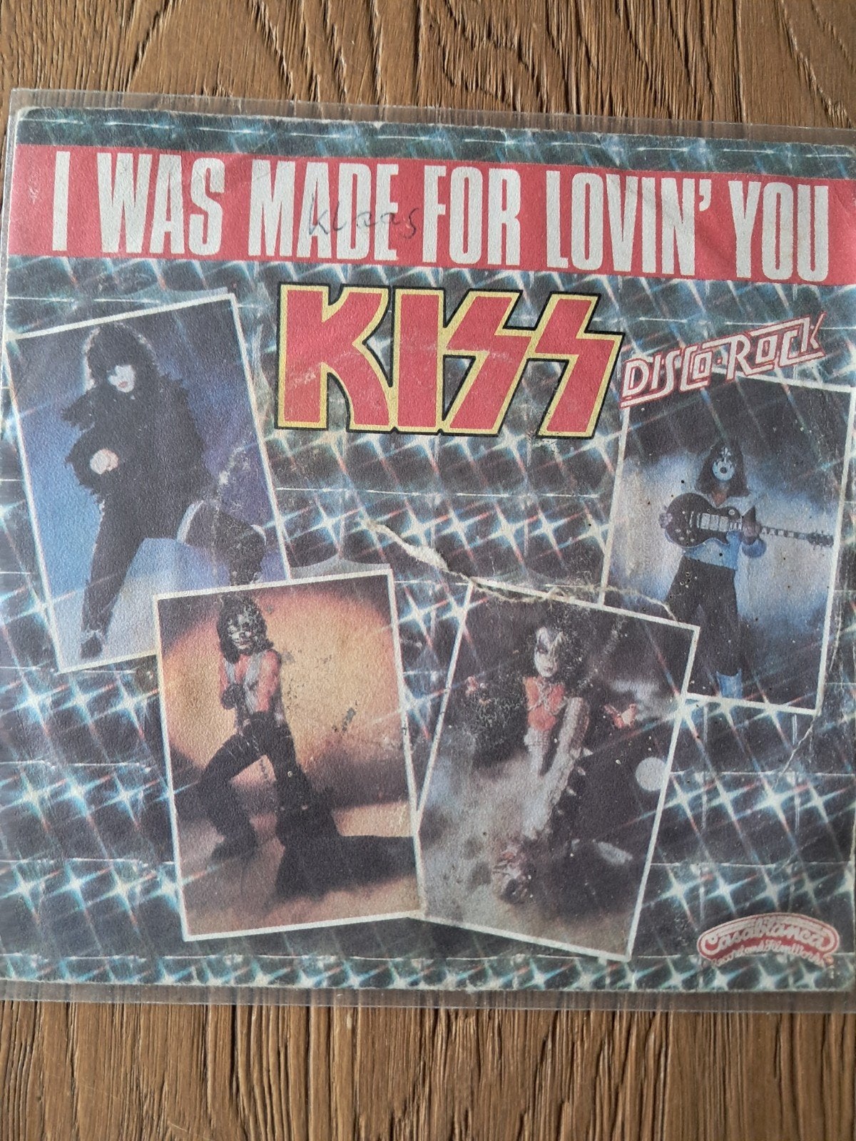 KISS - I Was Made For Lovin' You (7 inch vinyl single), Cd's en Dvd's, Gebruikt, Fotohoes, 7 inch, Ophalen of Verzenden
