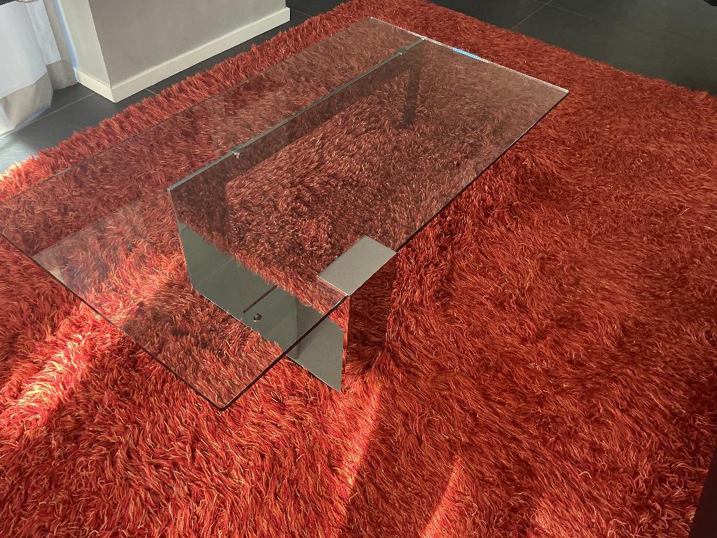 Tonelli salontafel Plinsky, Huis en Inrichting, Tafels | Salontafels, Gebruikt, Minder dan 50 cm, 50 tot 100 cm, 100 tot 150 cm
