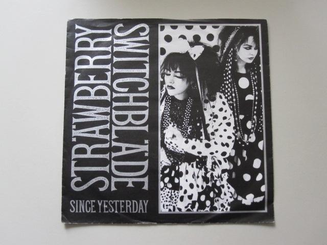 STRAWBERRY SWITCHBLADE -  since yesterday - 7", Gebruikt, 7 inch, Ophalen of Verzenden, Pop