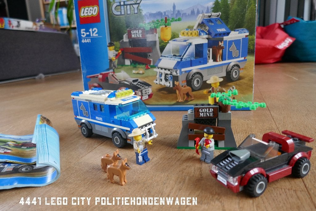 Lego City Politiehondenwagen (4441), Ophalen, City, Lego, Zo goed als nieuw