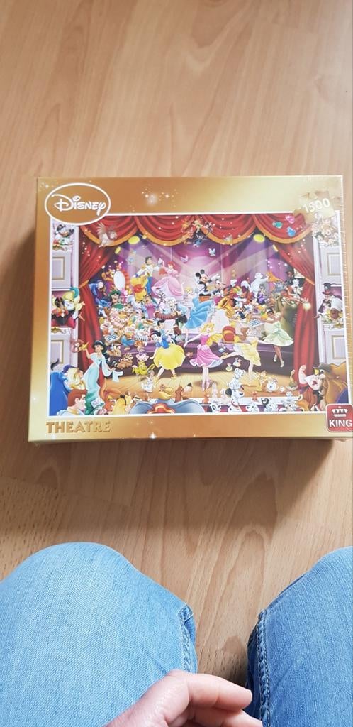 Disney King Legpuzzel 1500 stukjes - Theatre, Verzamelen, Disney, Nieuw, Ophalen of Verzenden