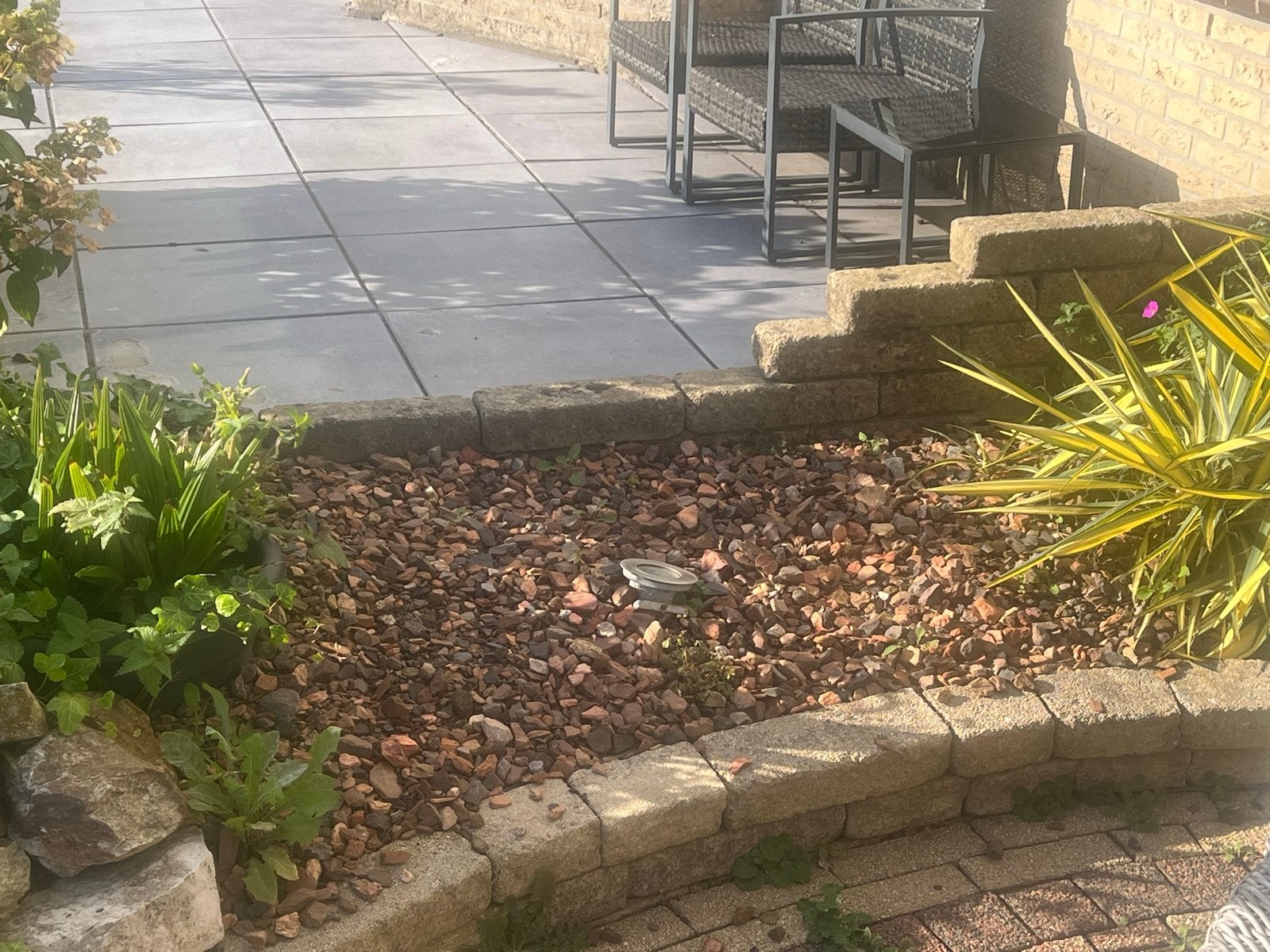 Gratis tuinstenen/split - Zelf uitscheppen, Tuin en Terras, Ophalen, Gebruikt, Bruin, Grind
