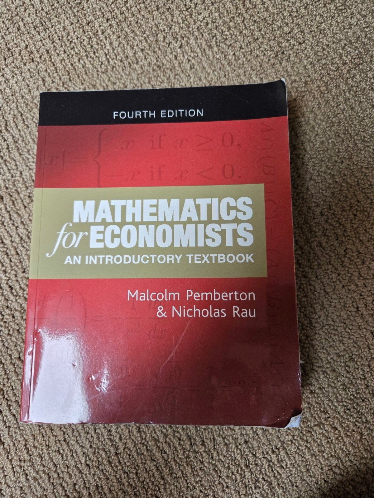 Studieboek Mathematics for Economists - 9781784991487, Gamma, Malcolm Pemberton & Nicholas Rau, Ophalen of Verzenden, WO