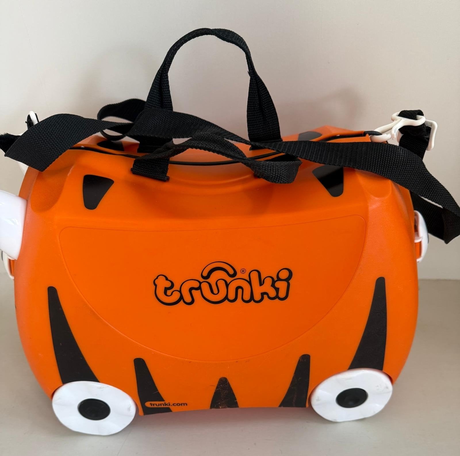 Trunki Kinderkoffer Tijger - Oranje Rijdbare Koffer, Ophalen, Gebruikt