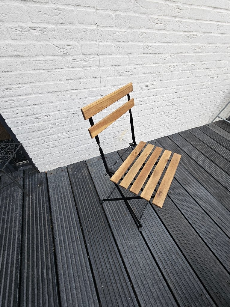2 IKEA TÄRNÖ inklapbare tuinstoelen – acaciahout, Tuin en Terras, Tuinstoelen, Ophalen, Zo goed als nieuw, Hout, Inklapbaar