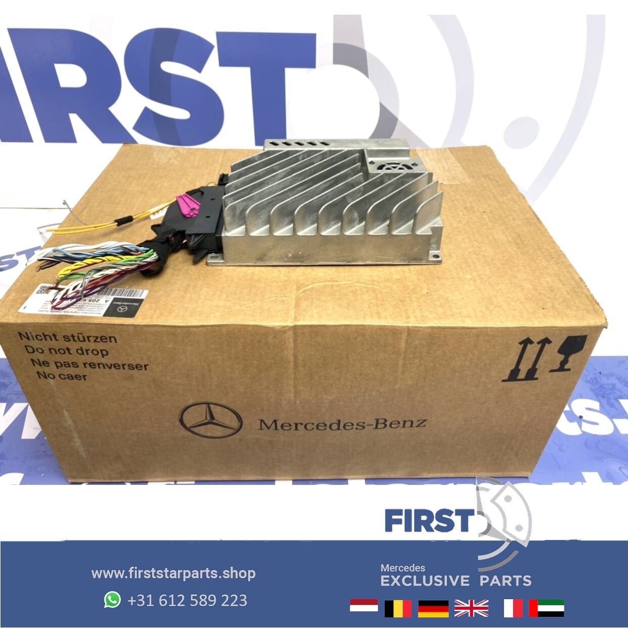 A1669006710 ML63 GL63 SL63 AMG HARMAN BECKER VERSTERKER Merc, Ophalen of Verzenden, -, -, -