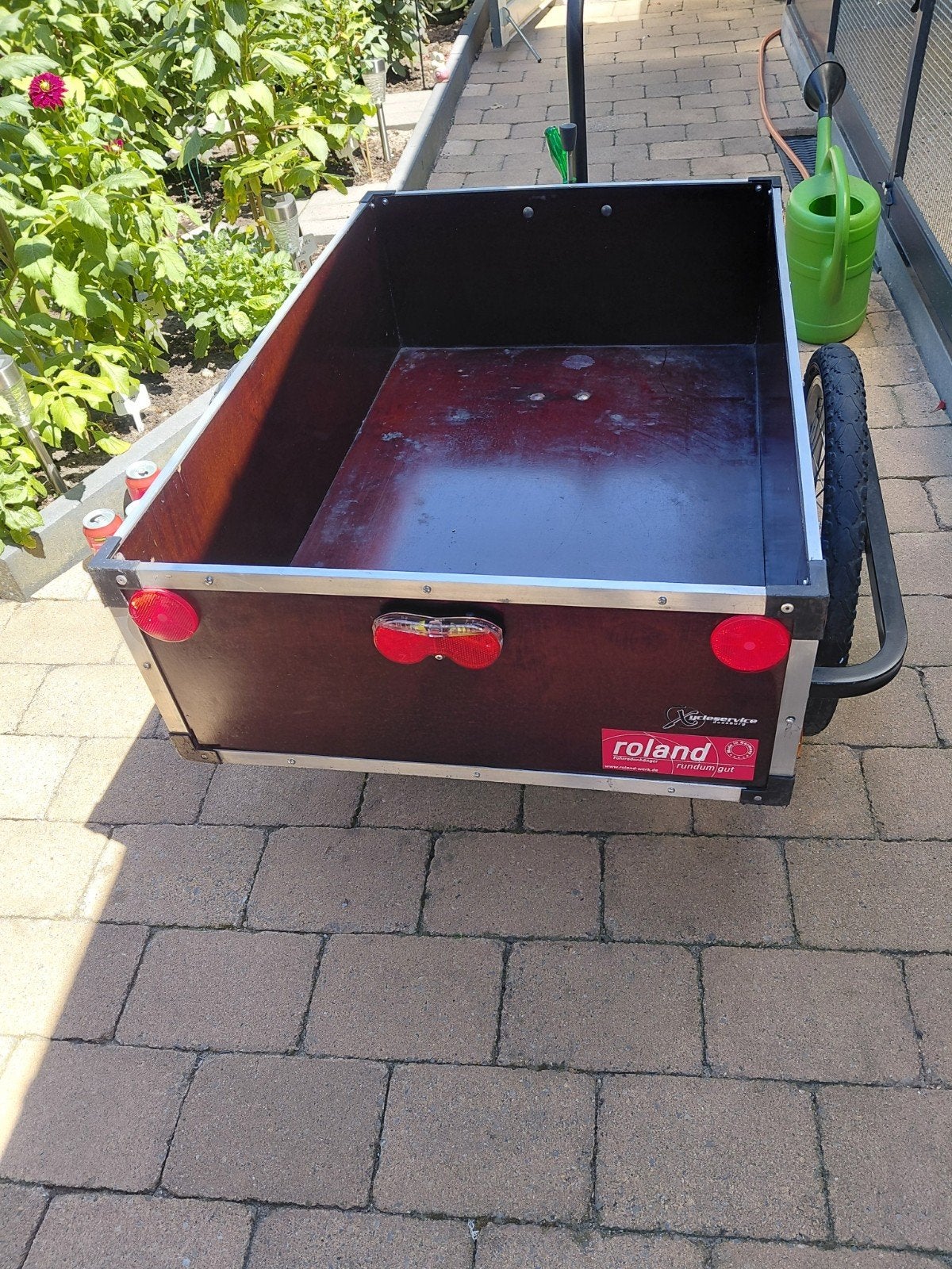 Roland fietskar, Ophalen, 80 kg of meer