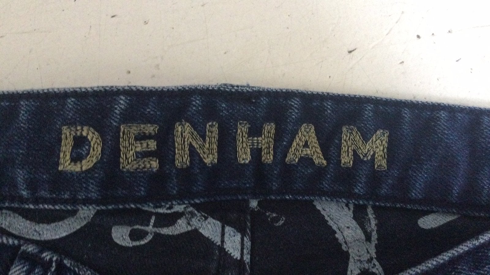 Denham jeans maat 29/32, zeer nette staat wpr €140, Blauw, W32 (confectie 46) of kleiner, Ophalen of Verzenden, Zo goed als nieuw