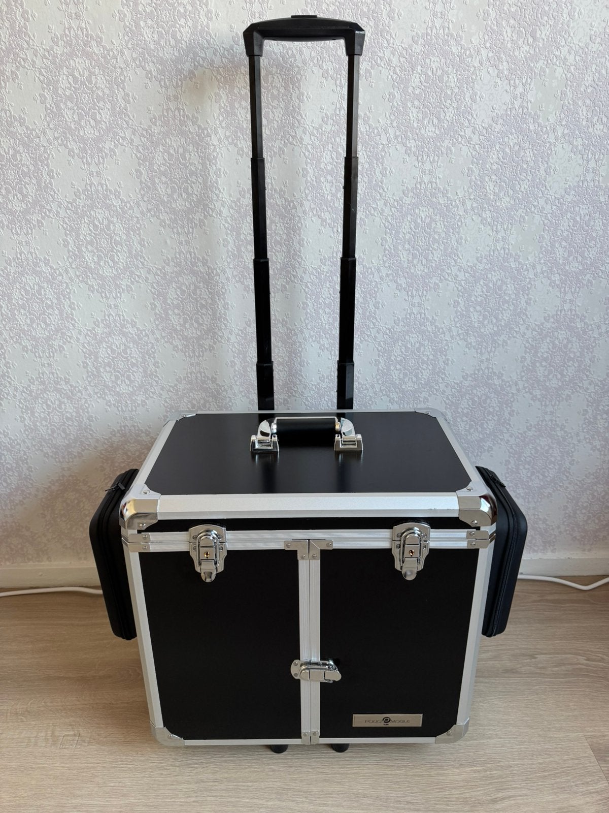 Pedicurekoffer met trolley PodoMobile Midi Brush Black, Ophalen, Zo goed als nieuw, Overige instrumenten