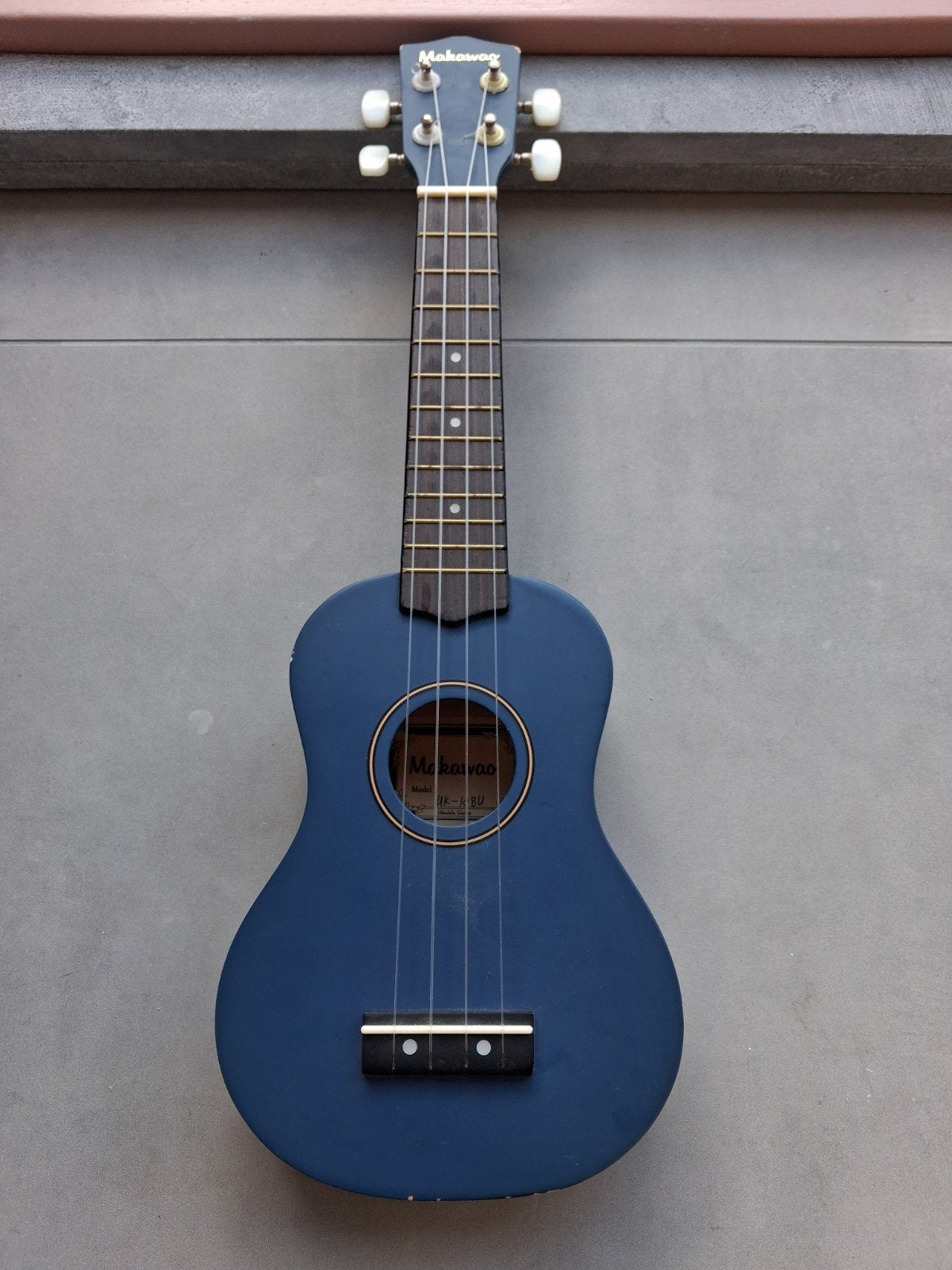 Makawao Ukelele - Blauw, Ophalen, Gebruikt, Ukelele