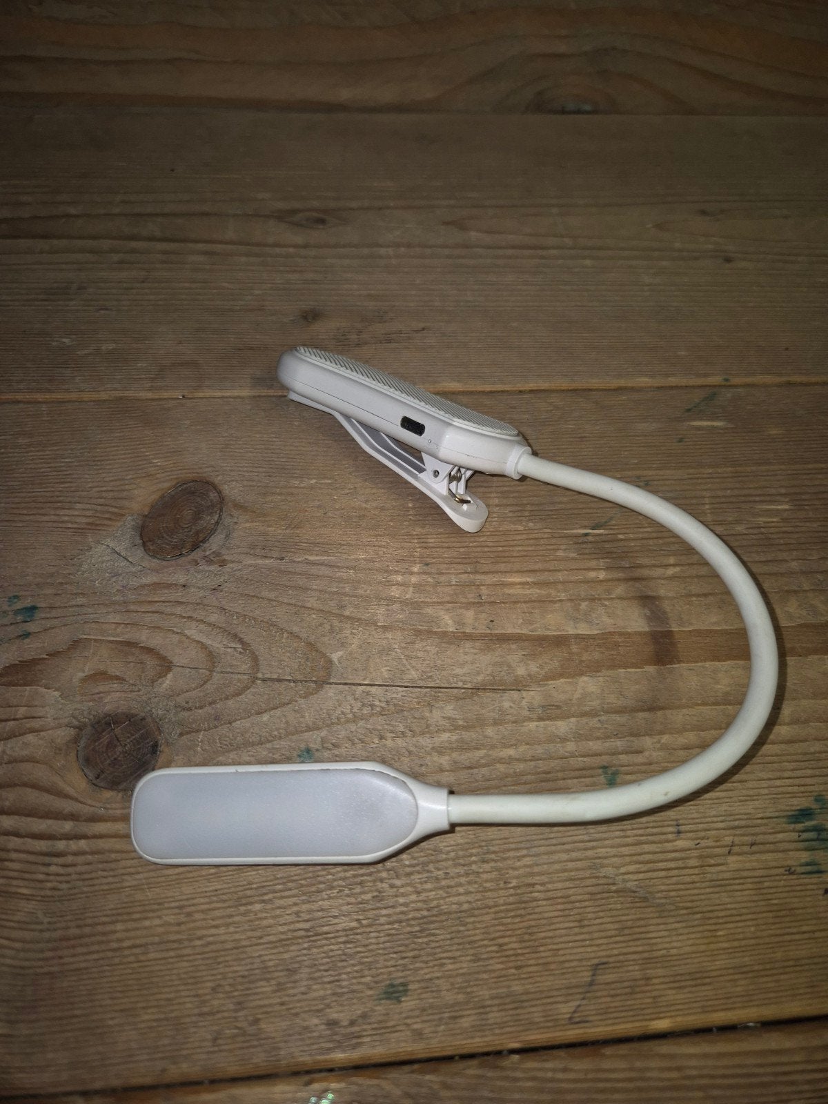 Flexibele LED Leeslamp met Klem - Draagbaar & Oplaadbaar, Ophalen of Verzenden, Gebruikt