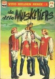 De drie Musketiers. 1968. Vivo helden serie., Meerdere stripboeken, Ophalen of Verzenden, Gelezen