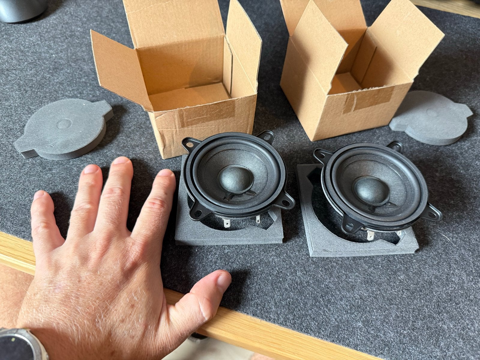 2x Fatal Pro 3FE22 Woofers - 40W, 4 Ohm, Made in Italy, Auto diversen, Ophalen of Verzenden, Nieuw