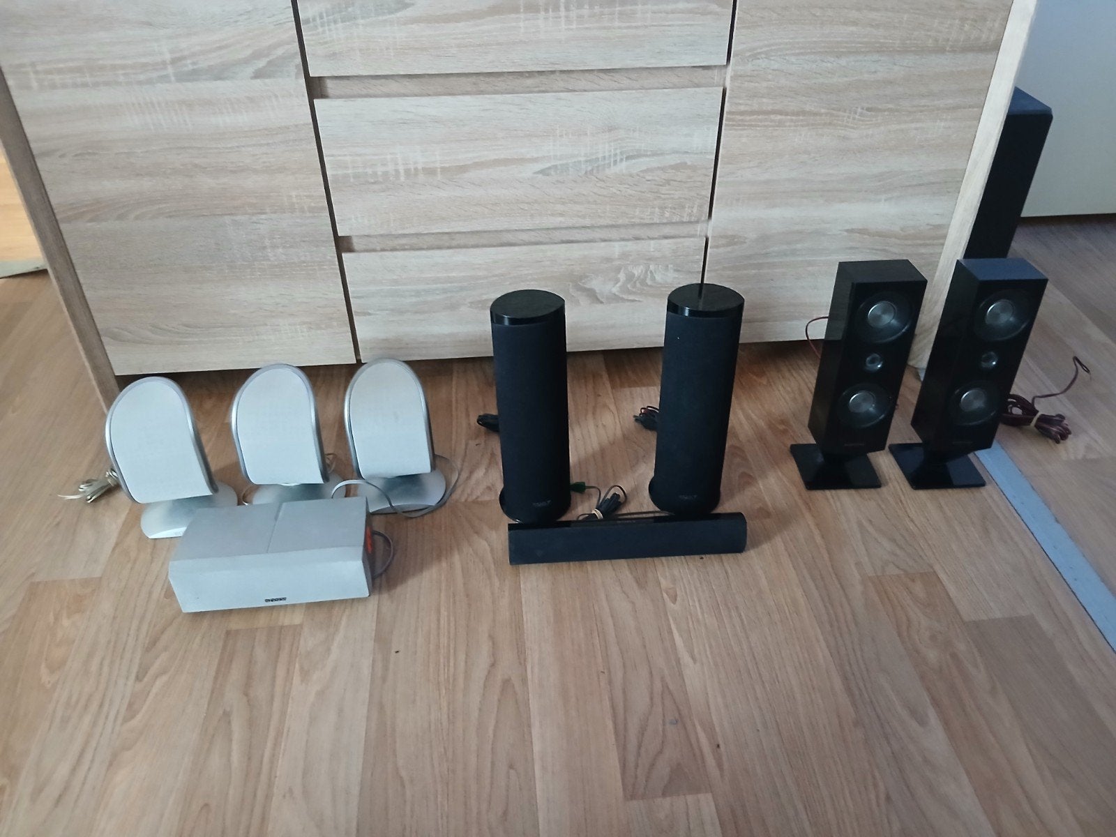 Diverse Sony en Samsung Speakersets, Audio, Tv en Foto, Luidsprekers, Ophalen, Gebruikt, Speakerset, Sony