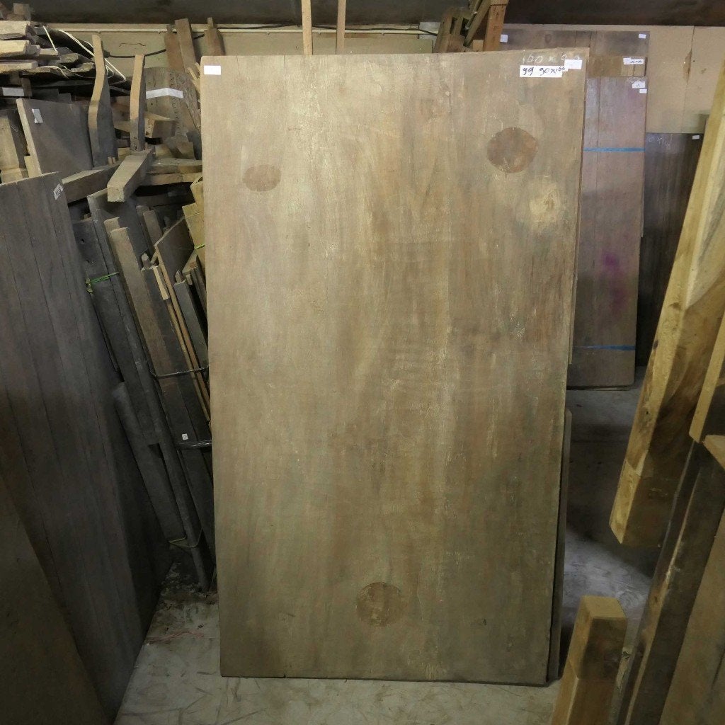 Teak tafel TQ95 Oud gerecycled TEAKHOUT 160x89 SALE 75% krtn, Antiek en Kunst, Ophalen of Verzenden