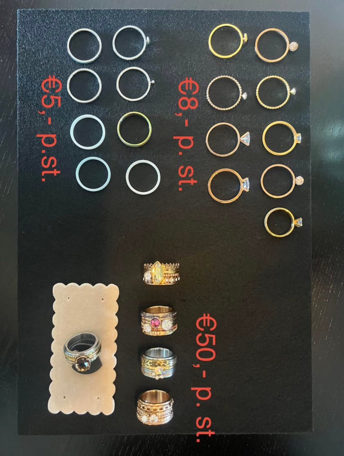 Ixxxi ringen, Ophalen, 18 tot 19, Overige kleuren, IJzer of Staal