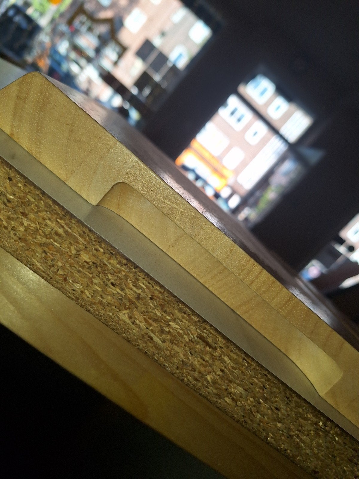 snijplank, Ophalen, Hout, Snij-/serveerplank, Zo goed als nieuw