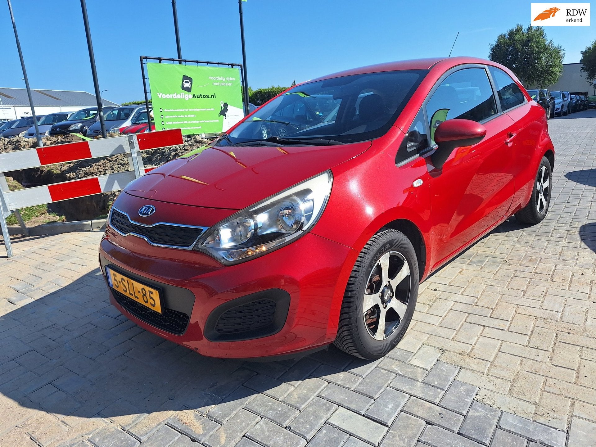 Kia Rio 1.2 CVVT Comfort Pack / 126.803 km NAP / APK juli 20, Auto's, Kia, Euro 5, 4 cilinders, Origineel Nederlands, Bedrijf