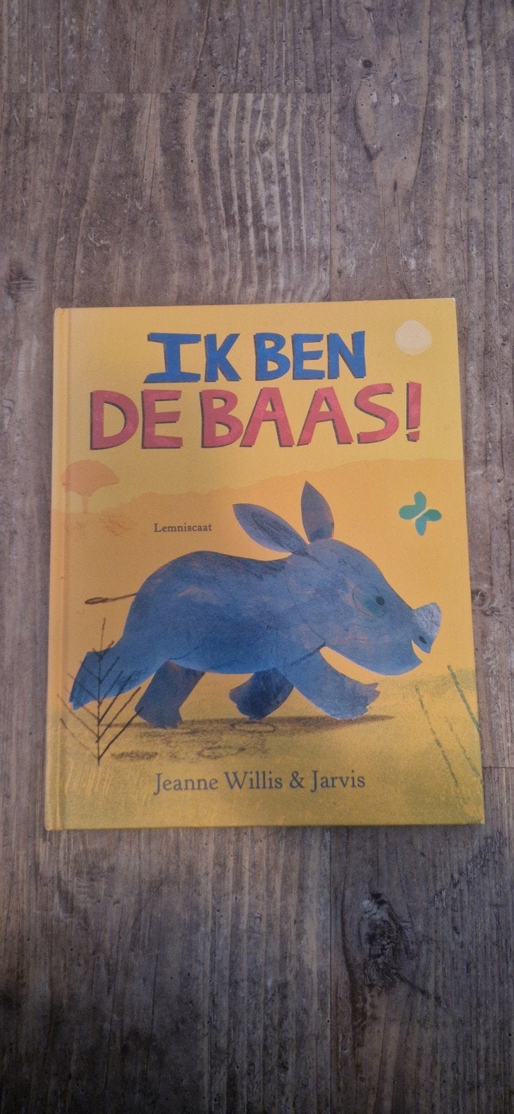 Prentenboek: Ik ben de baas! - Jeanne Willis & Jarvis, Boeken, Ophalen of Verzenden, Gelezen, Jeanne Willis & Jarvis, Prentenboek