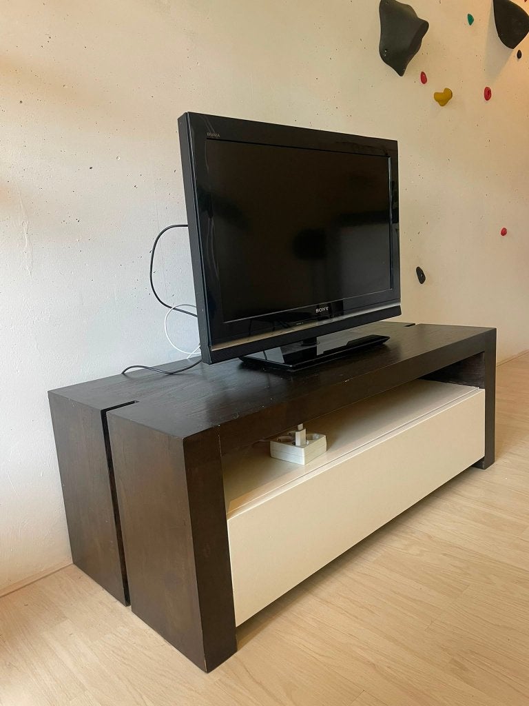tv meubel, Ophalen, Gebruikt, 100 tot 150 cm, Minder dan 100 cm