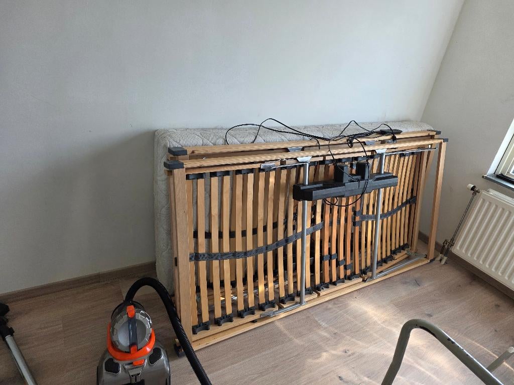 Lattenbodems, Huis en Inrichting, Ophalen, Gebruikt, 90 cm, Tweepersoons