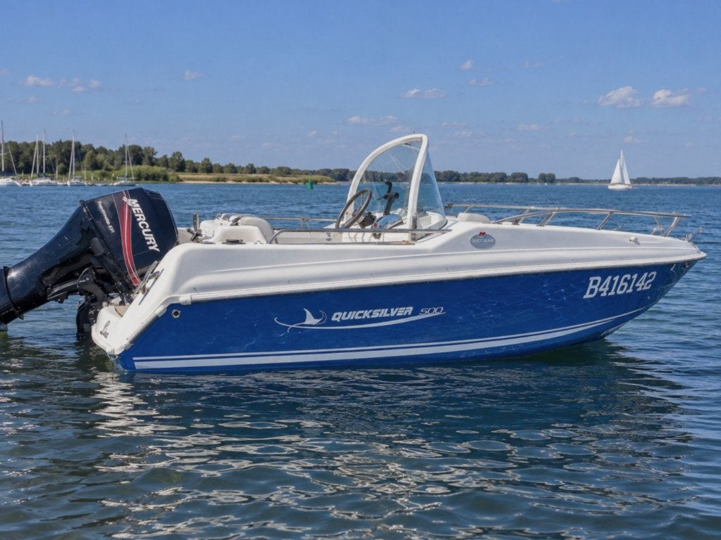 Quicksilver commander 500, Watersport en Boten, Ophalen, Gebruikt, Met afstandsbediening, 5 m