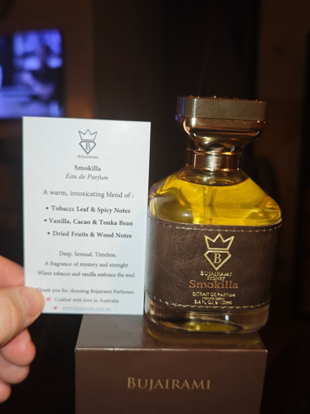 Bujairami Smokilla Extrait de Parfum 100ml, Ophalen of Verzenden, Nieuw