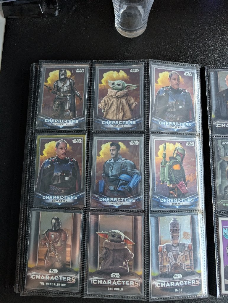 Topps star wars the mandalorian bijna compleet, Ophalen of Verzenden, Zo goed als nieuw, Actiefiguurtje
