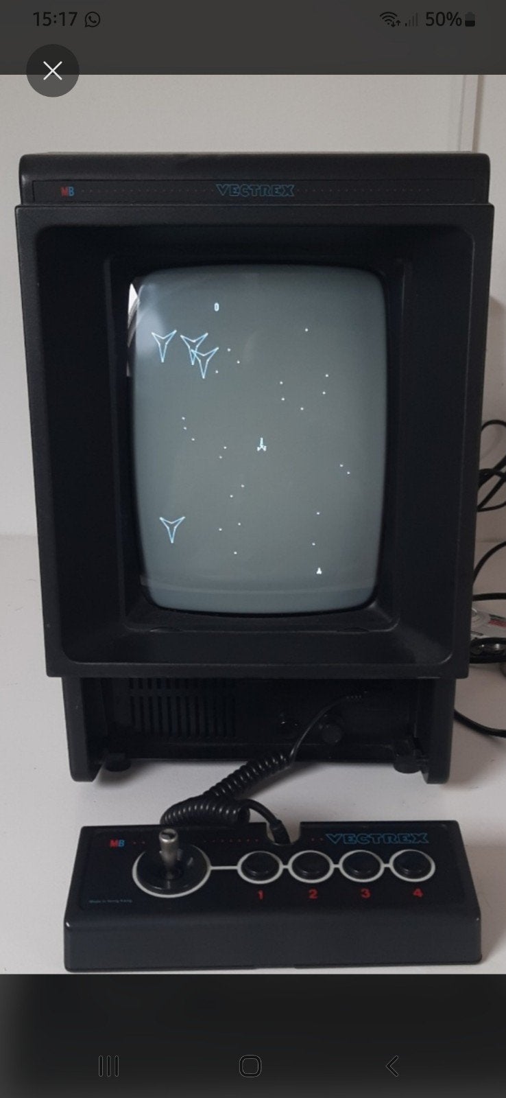 MB Vectrex Console met 4 Spellen en Handleidingen, Spelcomputers en Games, Ophalen, Overige merken, Zo goed als nieuw