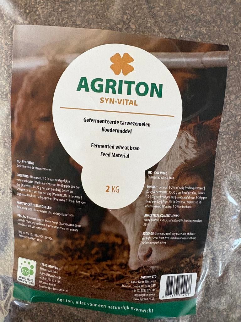 3 ongeopend zakken Syn-Vital 2kg per zak €9 of €23 voor 3 st, Ophalen of Verzenden