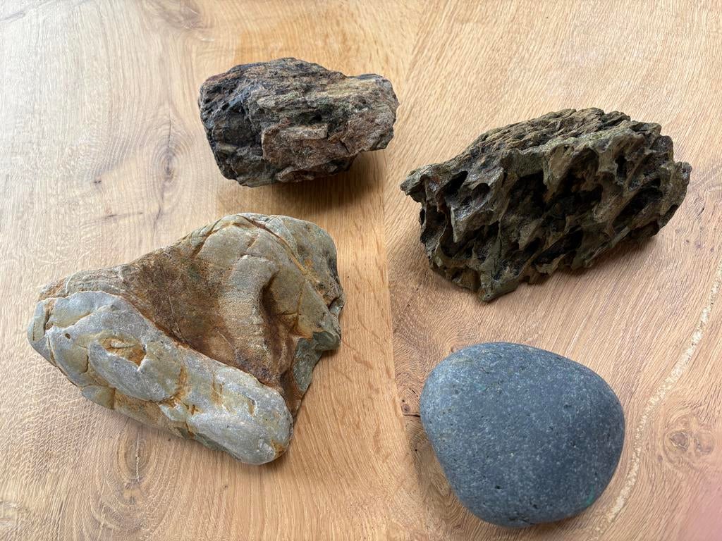 Stenen aquarium decoratie, Dieren en Toebehoren, Ophalen, Plant(en), Steen of Hout