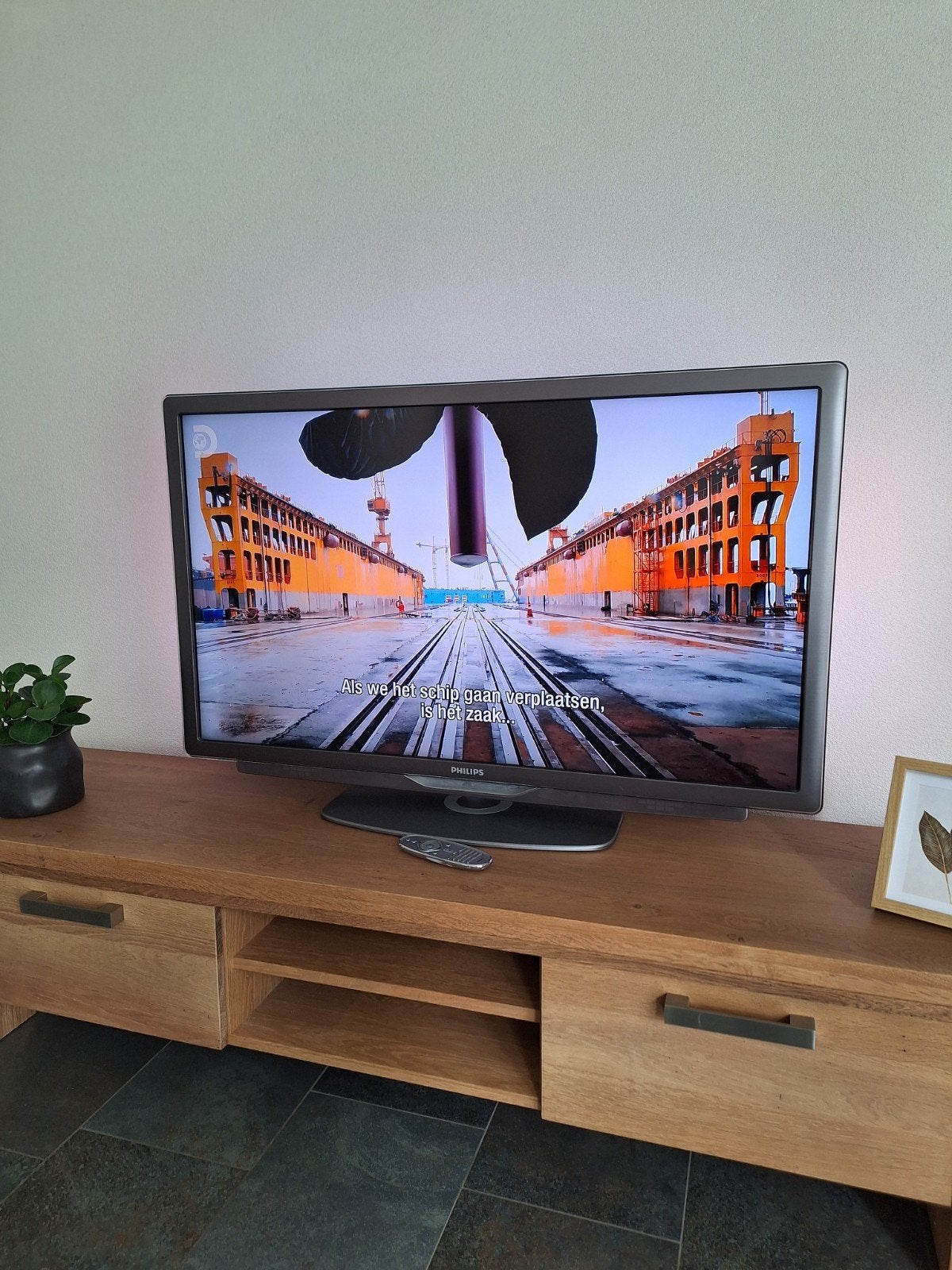 Philips 46 inch Full HD televisie met Ambilight – 9000 serie, Ophalen, Gebruikt, 100 cm of meer, Philips