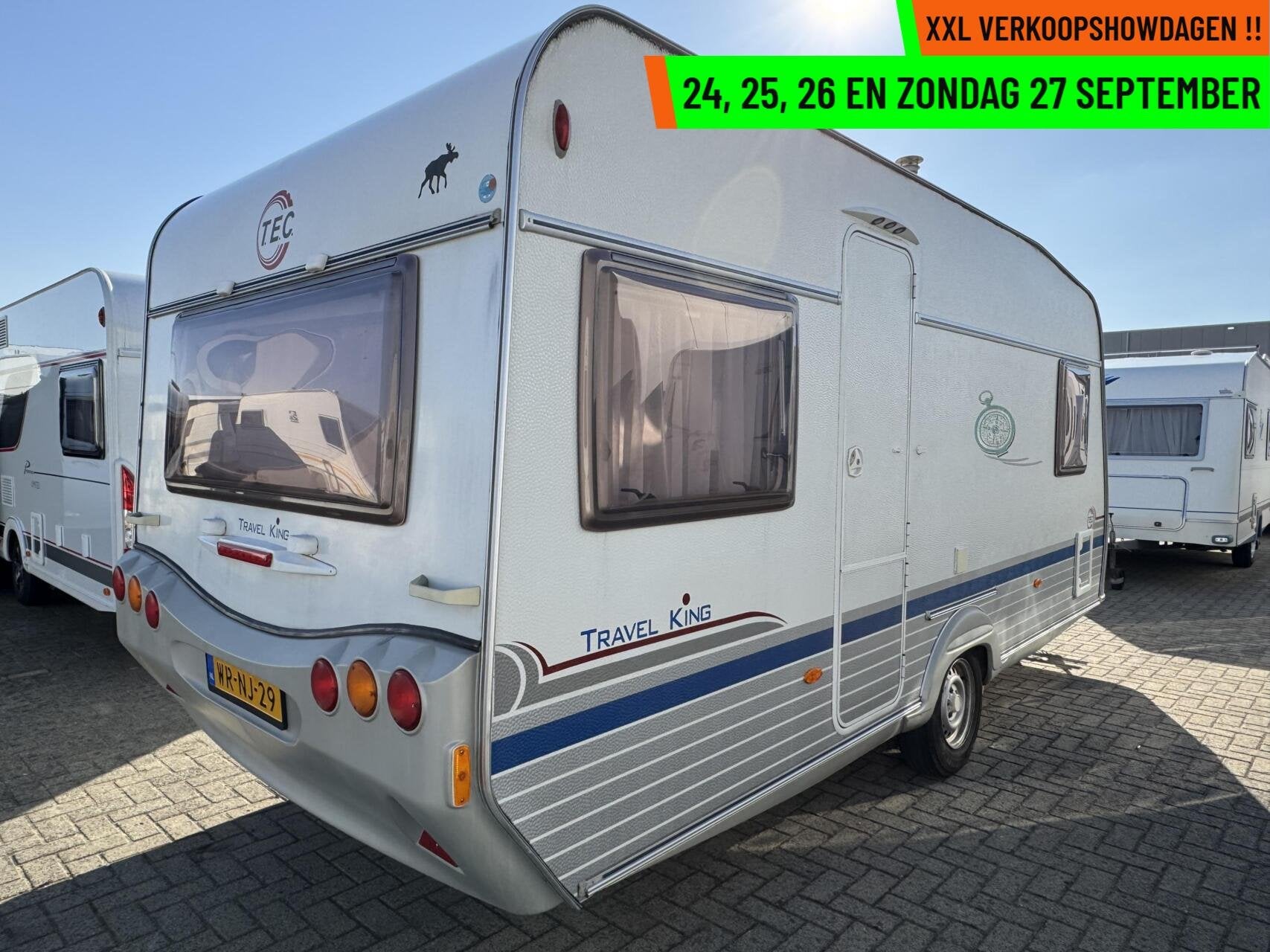 Tec TRAVELKING 460 TDF, FRANSBED, MOVER, VOORTENT, RONDZIT, T.E.C., Rondzit, Bedrijf, 6 tot 7 meter