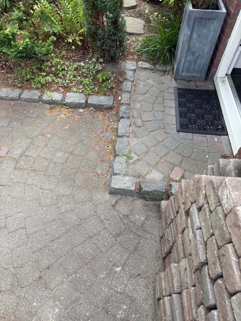 Gratis beton klinkers 35m2, Ophalen, Zo goed als nieuw, Beton, Klinkers