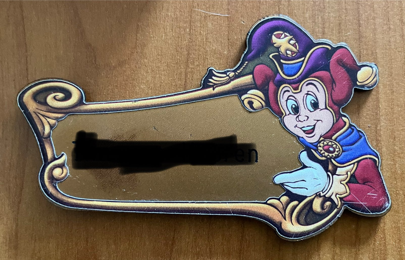 Efteling naambadge, Verzenden, Gebruikt