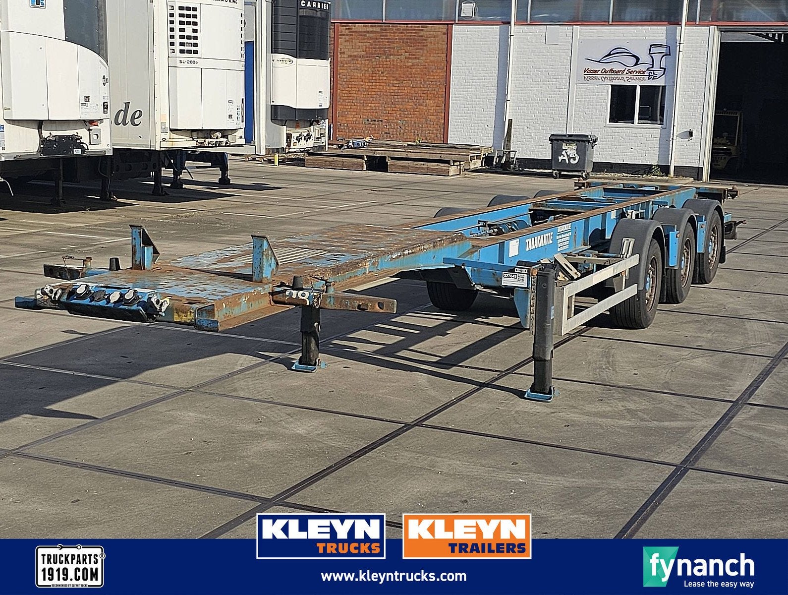 RENDERS CHASSIS PORTMASTER, Auto's, Vrachtwagens, Overige kleuren, Bedrijf, Aanhangers en Opleggers, Te koop
