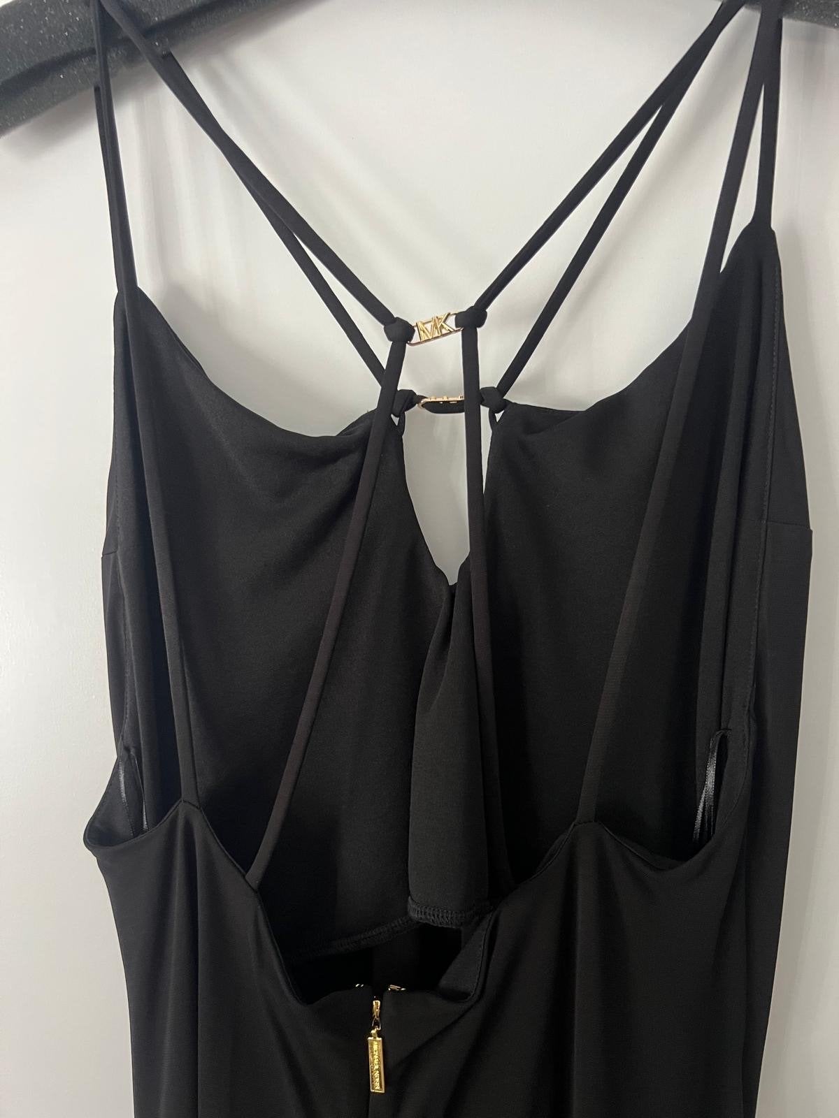 Prachtige Michael Kors jurk - Zwart, Maat L, Kleding | Dames, Jurken, Zwart, Maat 42/44 (L), Ophalen of Verzenden, Zo goed als nieuw