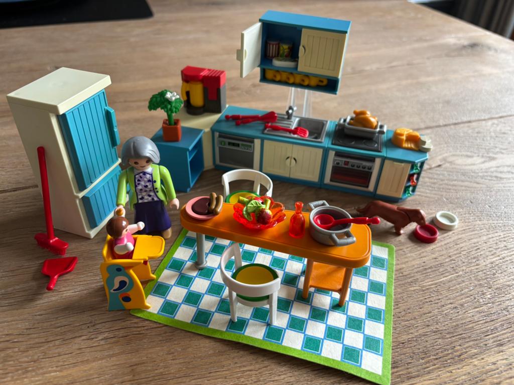 Playmobil keuken 5329, Kinderen en Baby's, Speelgoed | Playmobil, Ophalen of Verzenden, Gebruikt
