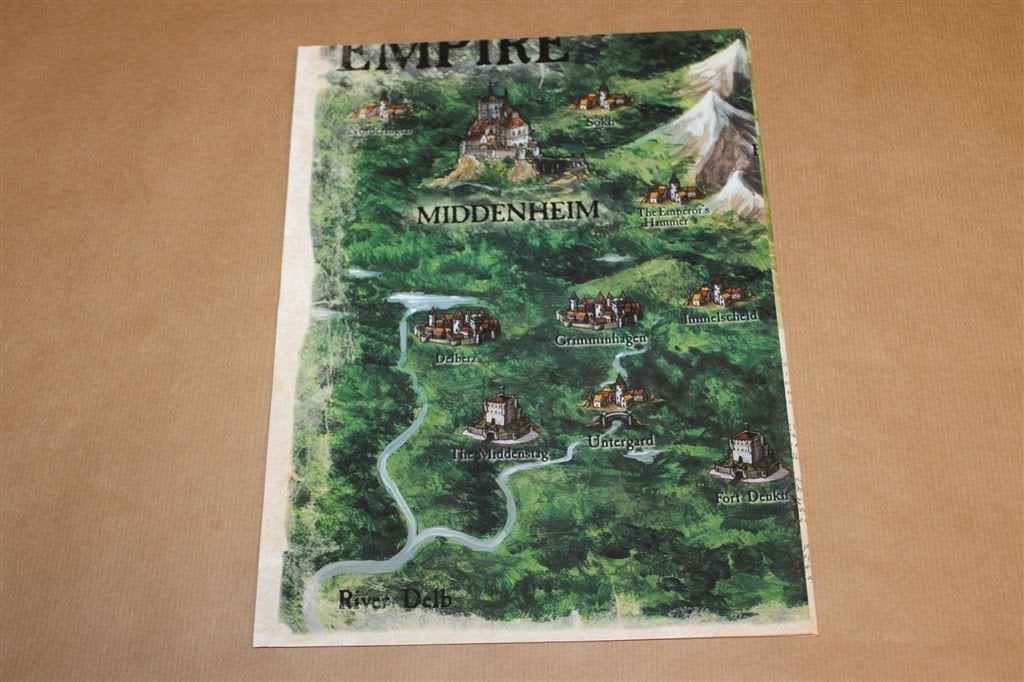 Warhammer Storm of Chaos — Dubbelzijdige Poster 2004, Gebruikt, -, -, Warhammer