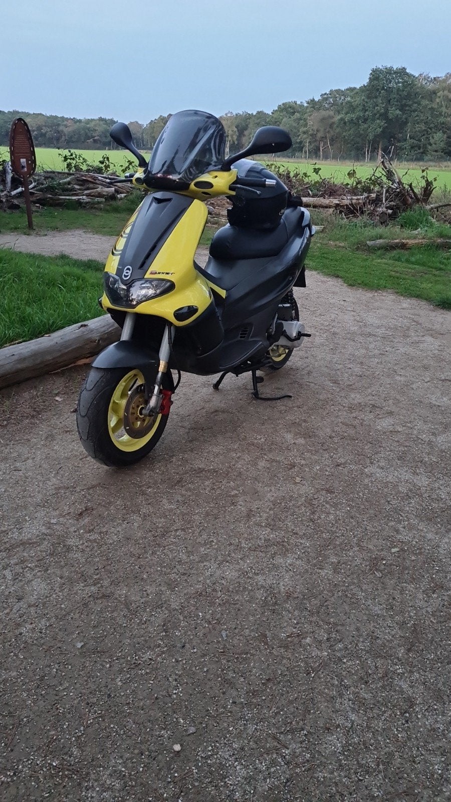 te koop gilera runner op brommerplaat, Ophalen, Zo goed als nieuw, Tweetakt, Overige modellen